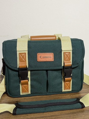 Vintage green canon - green, camera