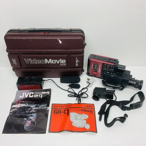 Vintage jvc c1e red video - jvc,