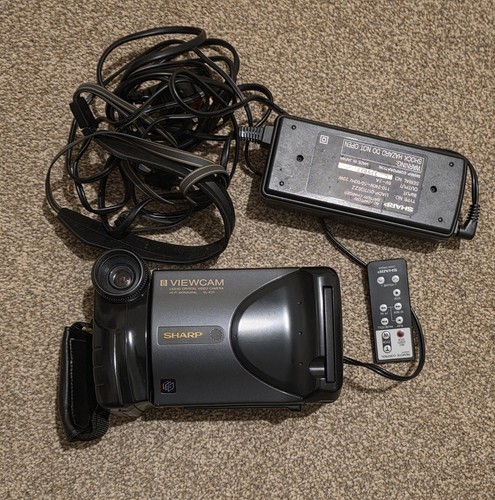 Sharp viewcam 8mm vintage - sharp,